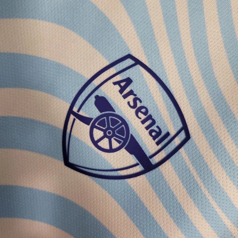 Arsenal 2023 Training Wear Light Blue Shirt