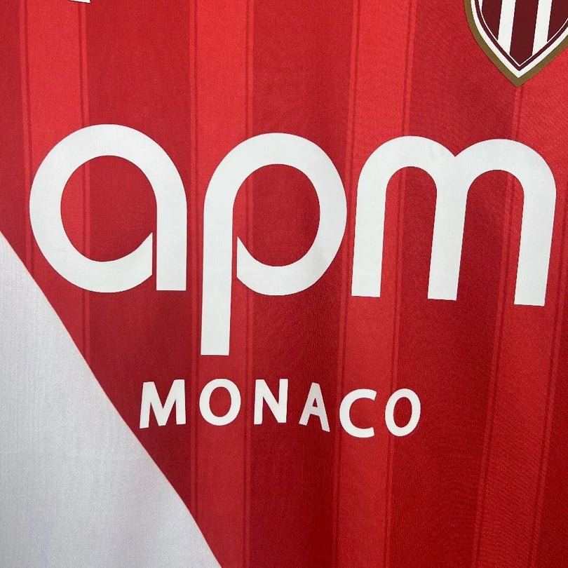 AS Monaco 2025 Home Shirt