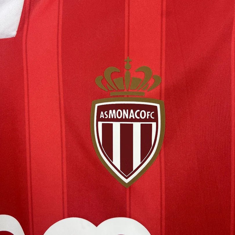 AS Monaco 2025 Home Shirt
