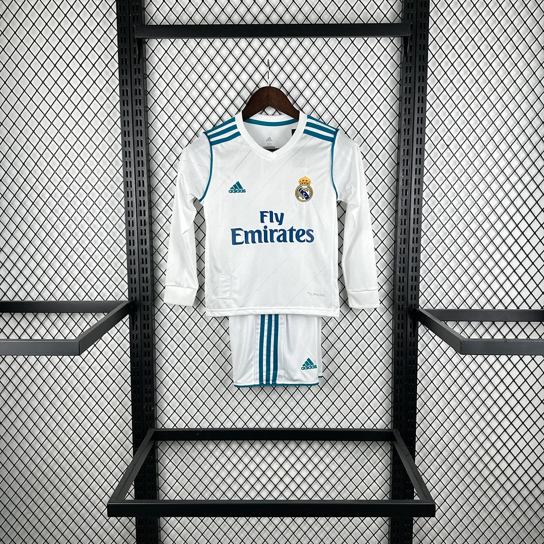 Real Madrid 2017 L/S Home Jersey