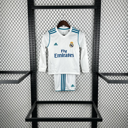 Real Madrid 2017 L/S Home Jersey
