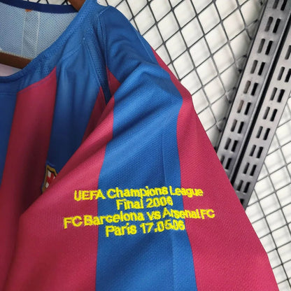 Barca 05/06 Home Shirt - UCL FINAL