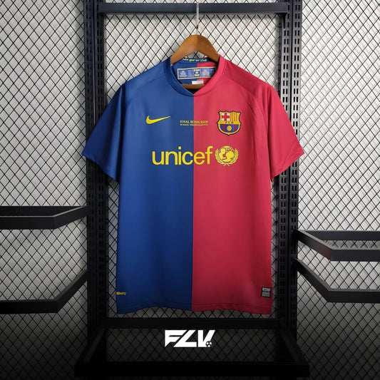 Barca 08/09 Home Shirt - UCL Final