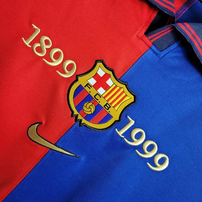 Barca 1999 L/S 100th Anniversary Home Shirt
