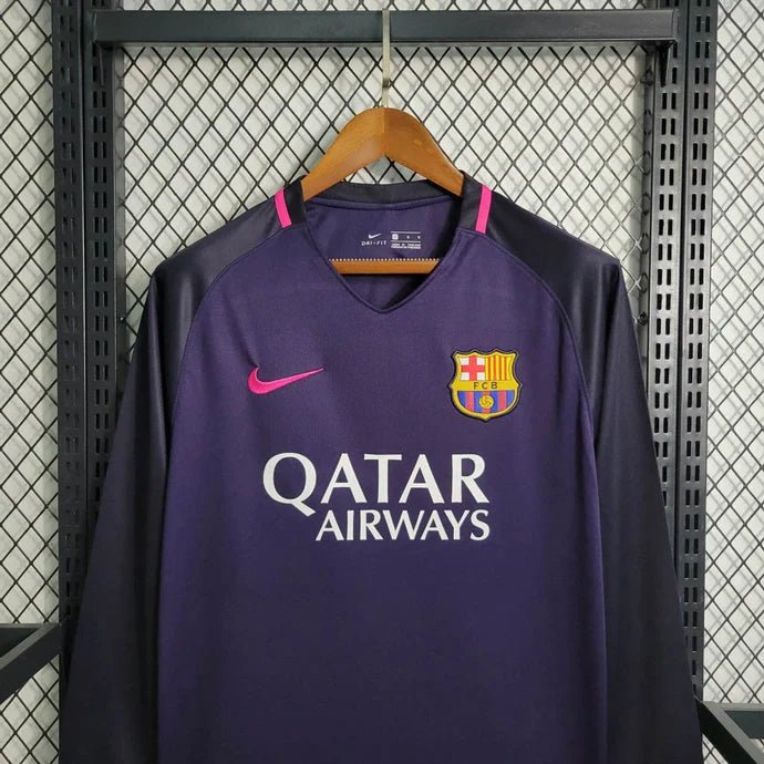 Barca 2016 L/S Away Shirt
