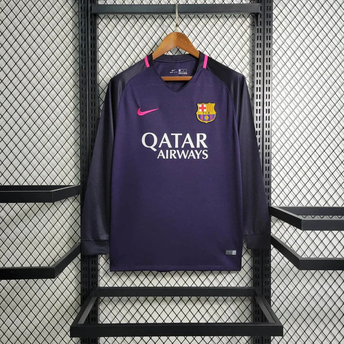 Barca 2016 L/S Away Shirt