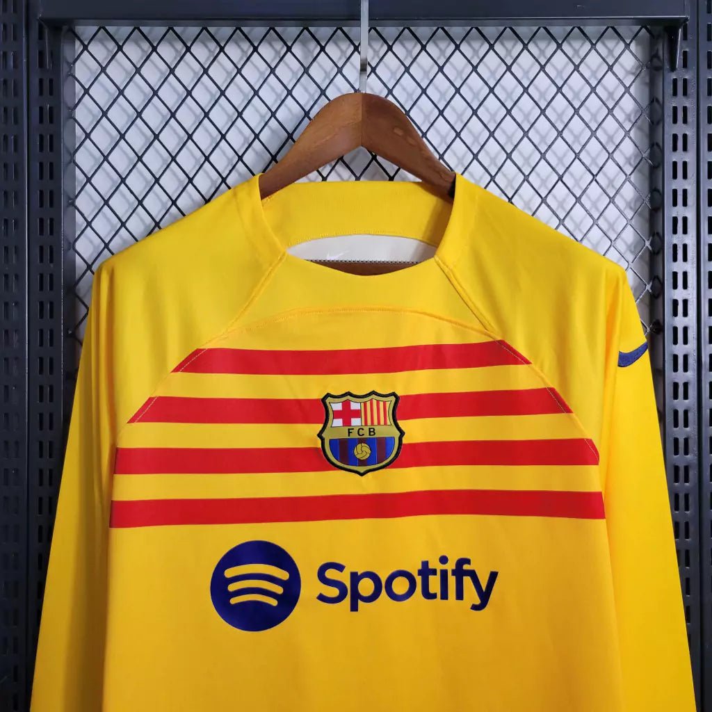 Barca 2023 L/S Fourth Away Shirt