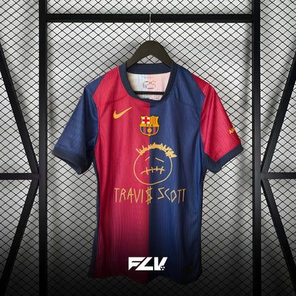 Barca × Travis Scott "Cactus Jack" 24/25 Special Shirt