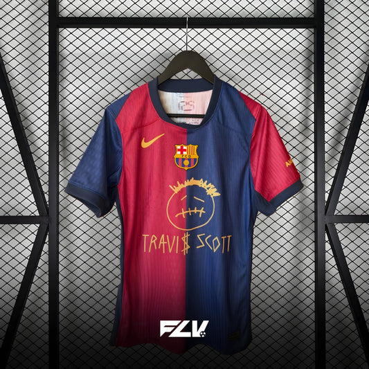 Barca × Travis Scott "Cactus Jack" 24/25 Special Shirt