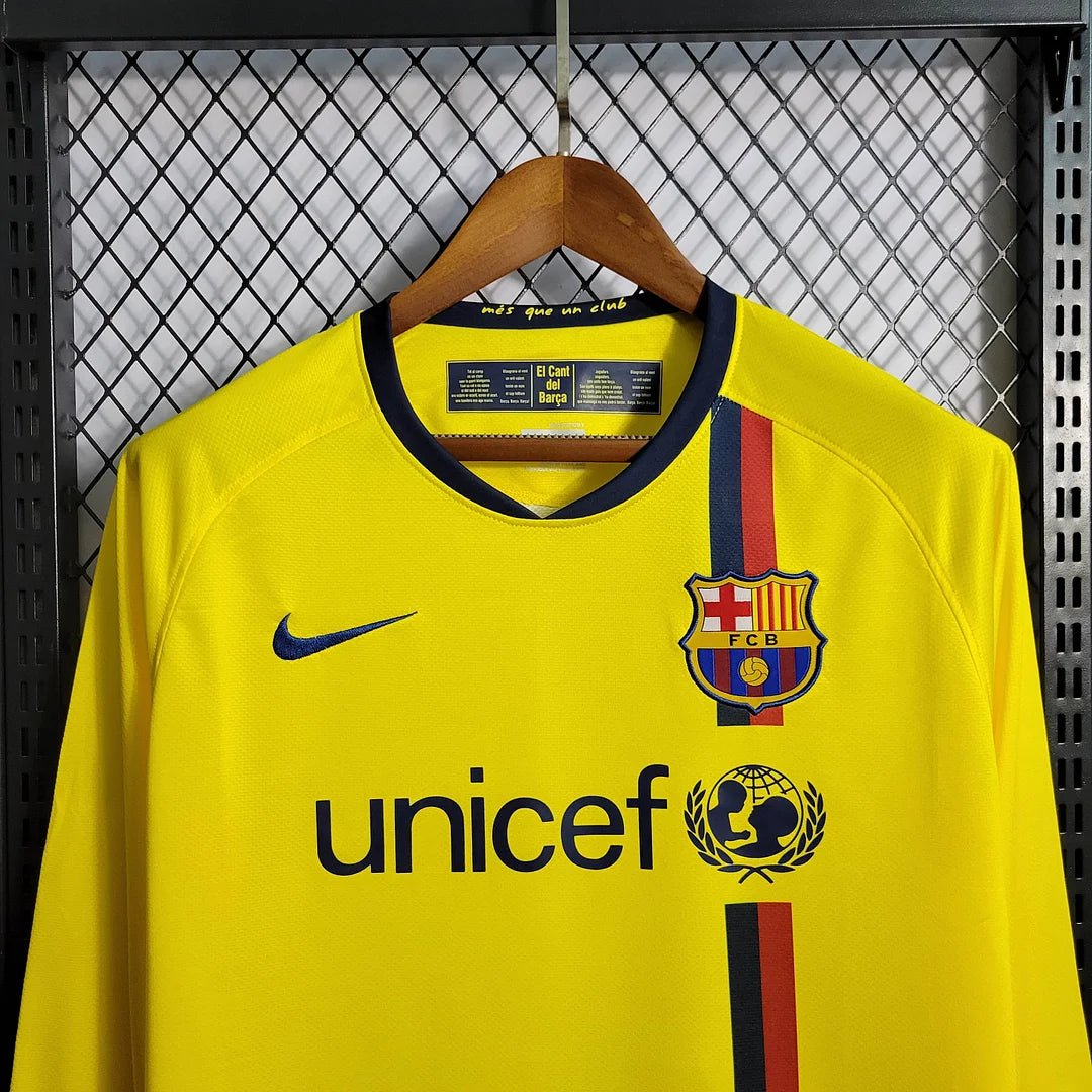 Barcelona 2008 L/S Away Shirt