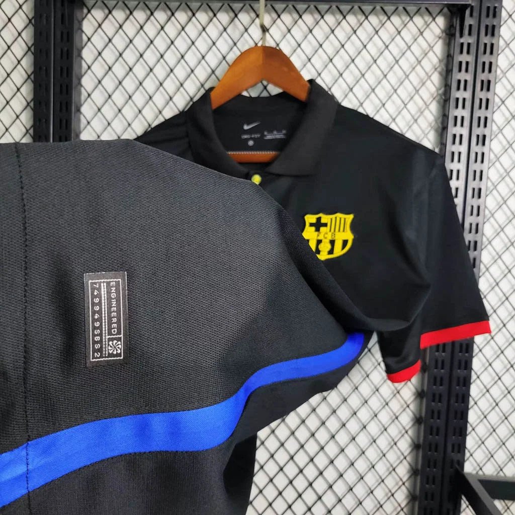 Barcelona 2023 Black Polo Special Shirt
