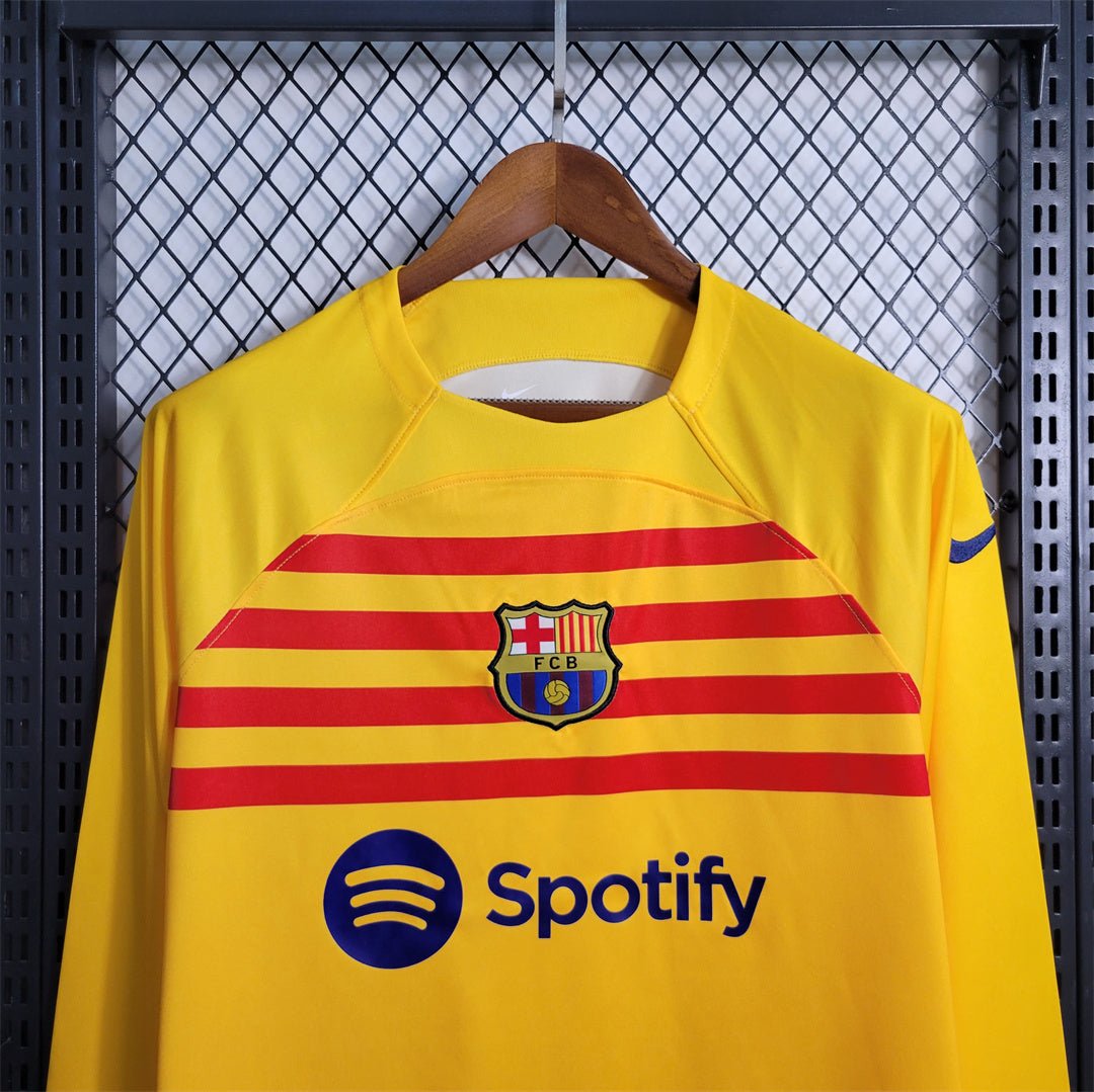 Barcelona 2023 L/S Fourth Away Shirt