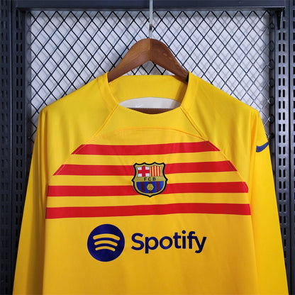 Barcelona 2023 L/S Fourth Away Shirt