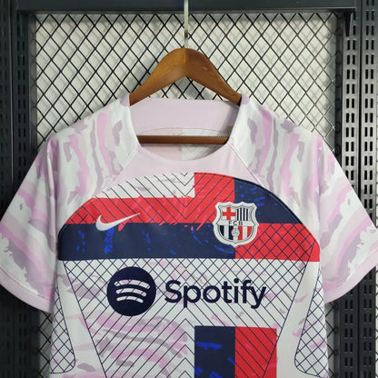 Barcelona 2023 Pink Training Shirt