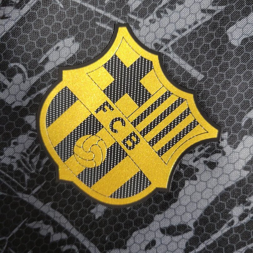 Barcelona 2023 Special Black Gold Shirt