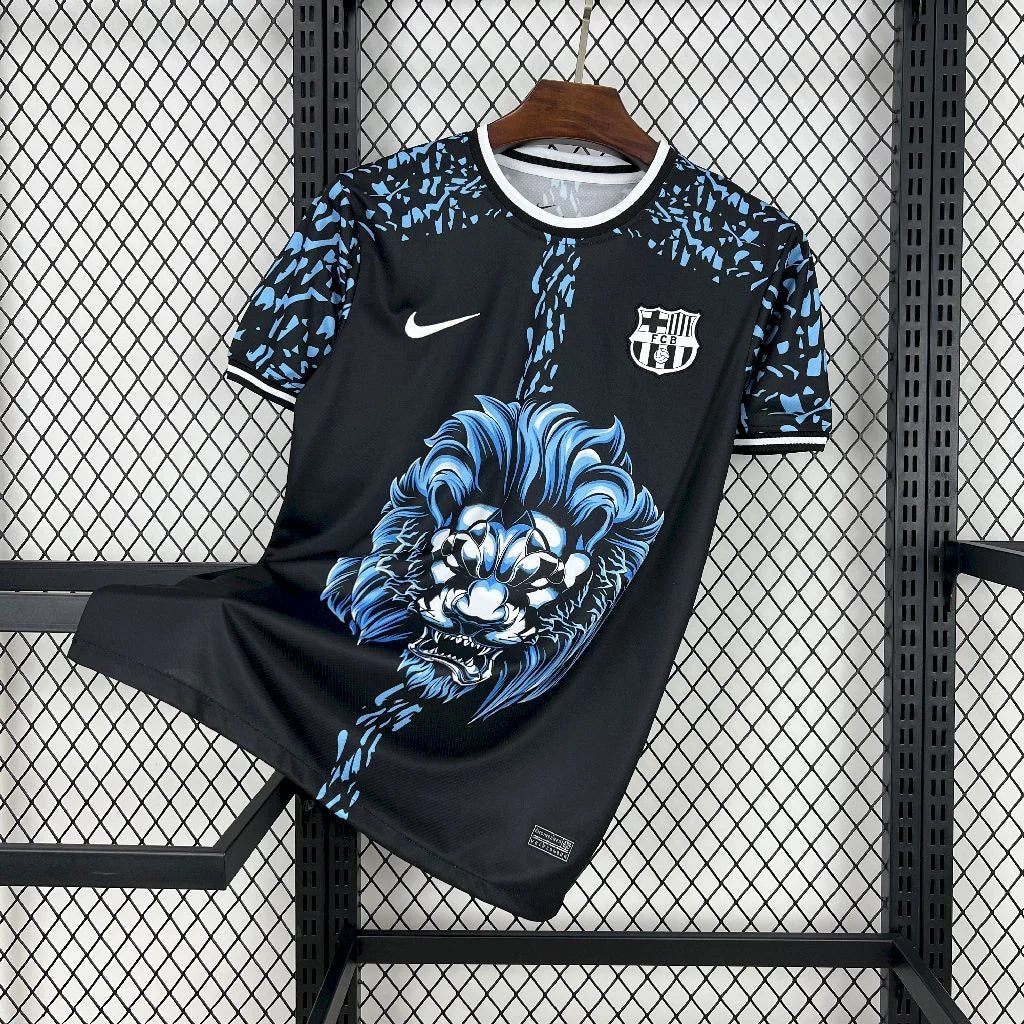 Barcelona 2025 Black Lion Special Shirt