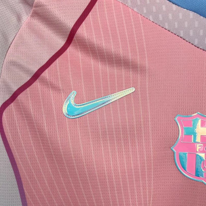 Barcelona 2025 Special Pink Shirt