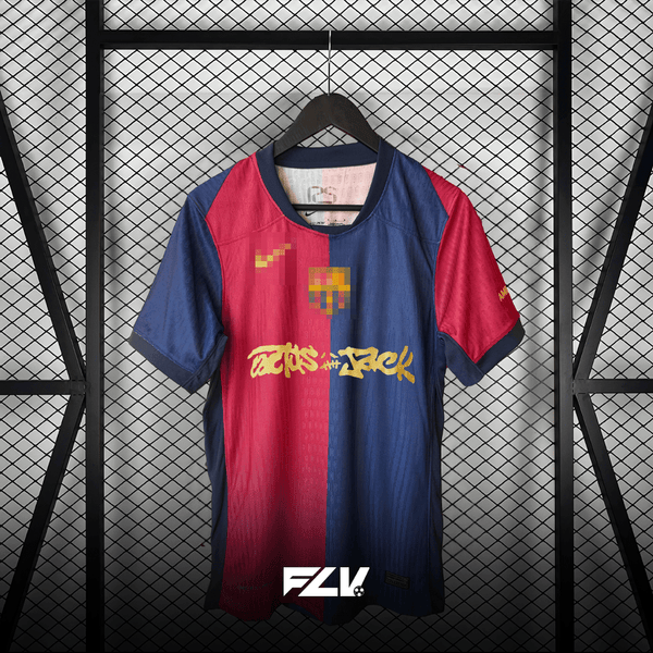 【正規品】25ss Travis Scott×Barcelona ユニフォーム Barcelona × Travis Scott 2024 Home Special Shirt