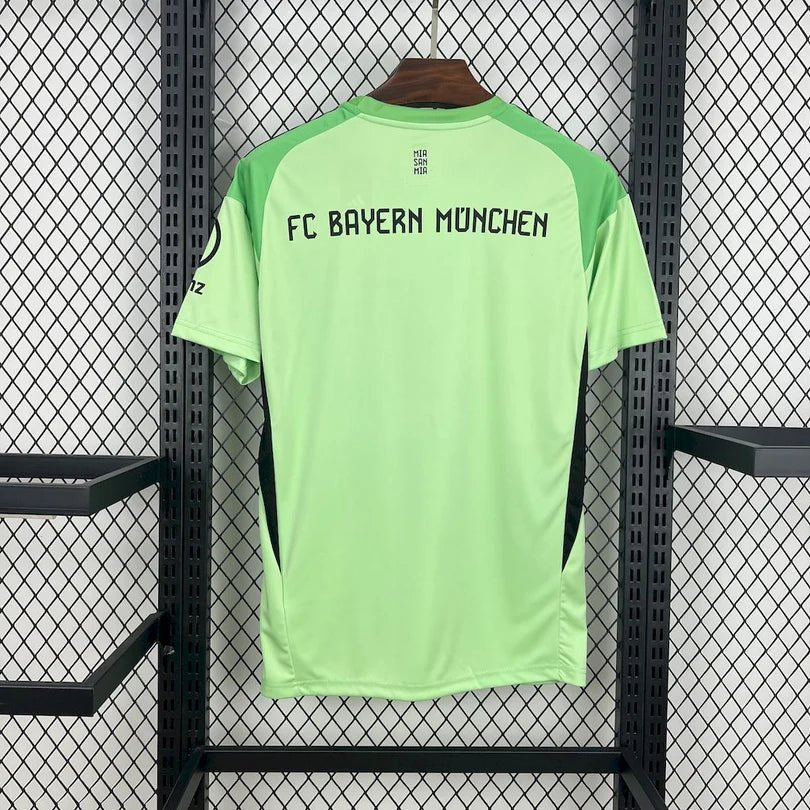 Bayern Munich 2025 Goal Keeper Green Shirt
