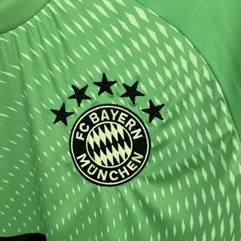Bayern Munich 2025 Goal Keeper Green Shirt