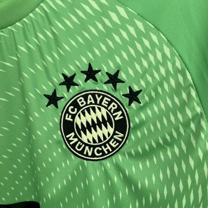 Bayern Munich 2025 Goal Keeper Green Shirt