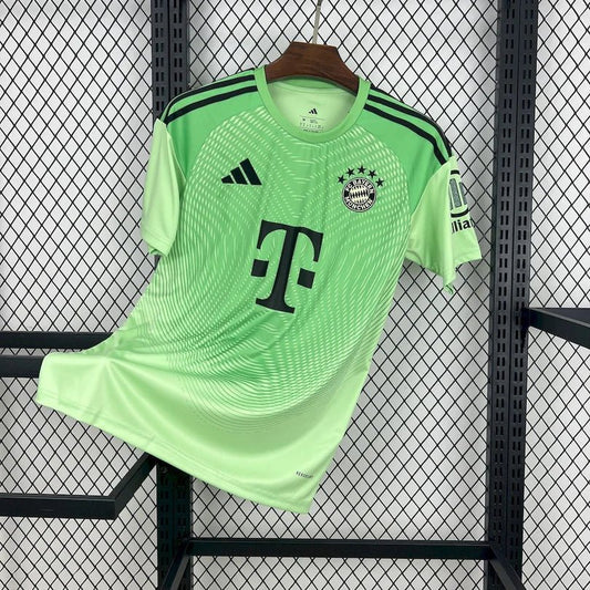 Bayern Munich 2025 Goal Keeper Green Shirt