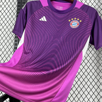 Bayern Munich 2025 Goal Keeper Purple Shirt