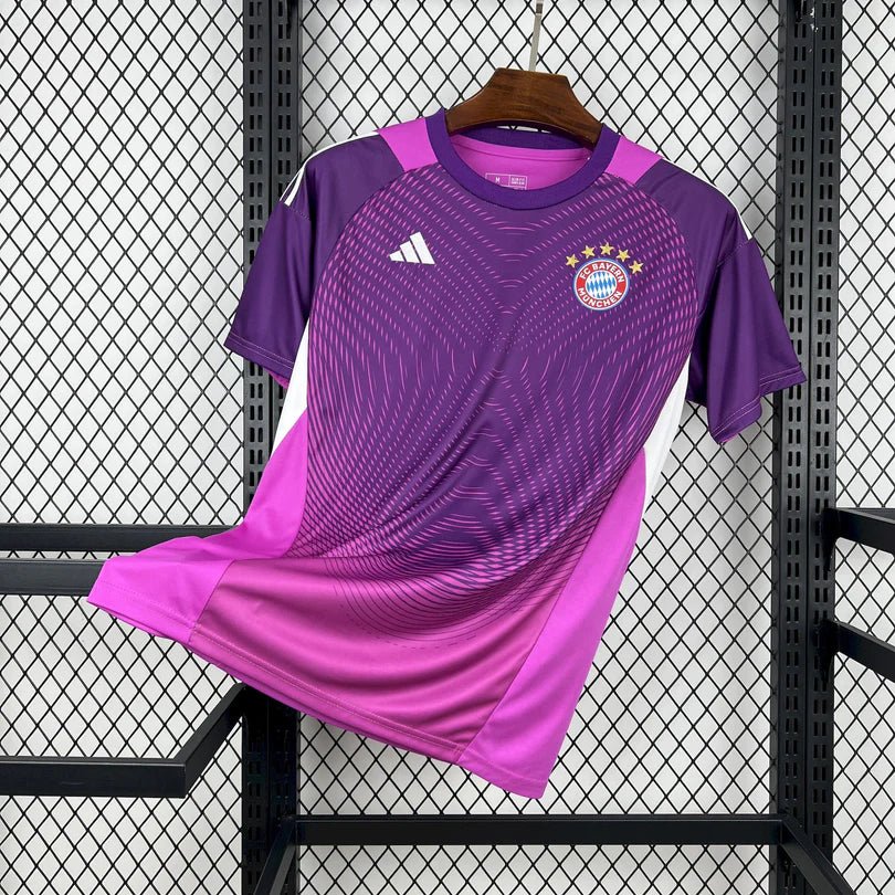 Bayern Munich 2025 Goal Keeper Purple Shirt