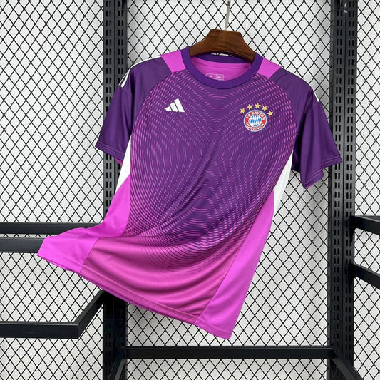 Bayern Munich 2025 Goal Keeper Purple Shirt