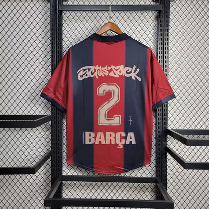 Barcelona 2000 Barcelona x Cactus Jack Skeleton Remake Shirt