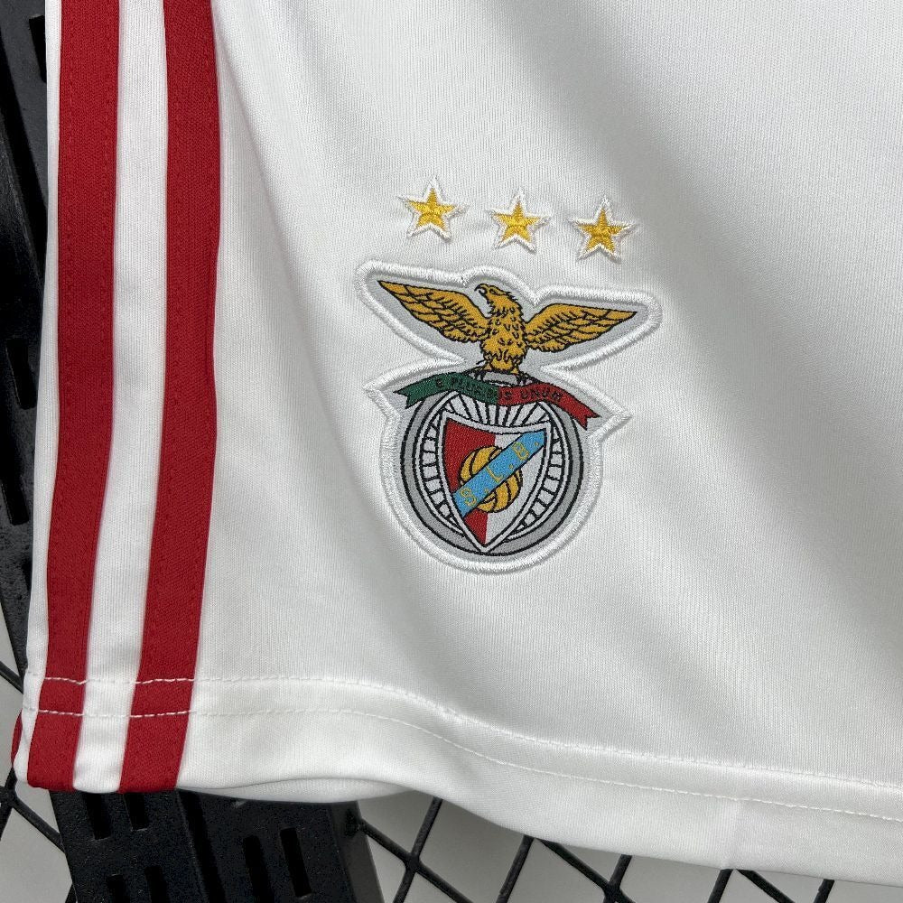 Benfica 2025 Home Shorts