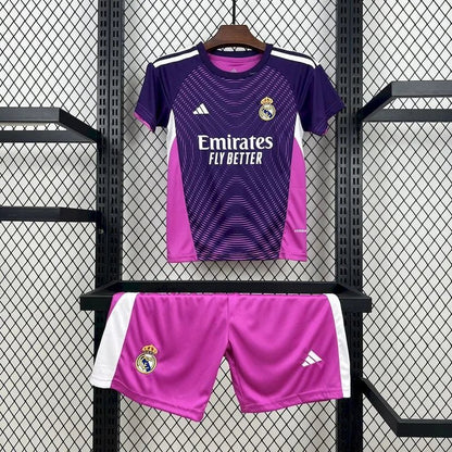 Real Madrid 2025 Goalkeeper Purple Jersey