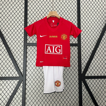 Manchester United 2007 Home Champions League jersey
