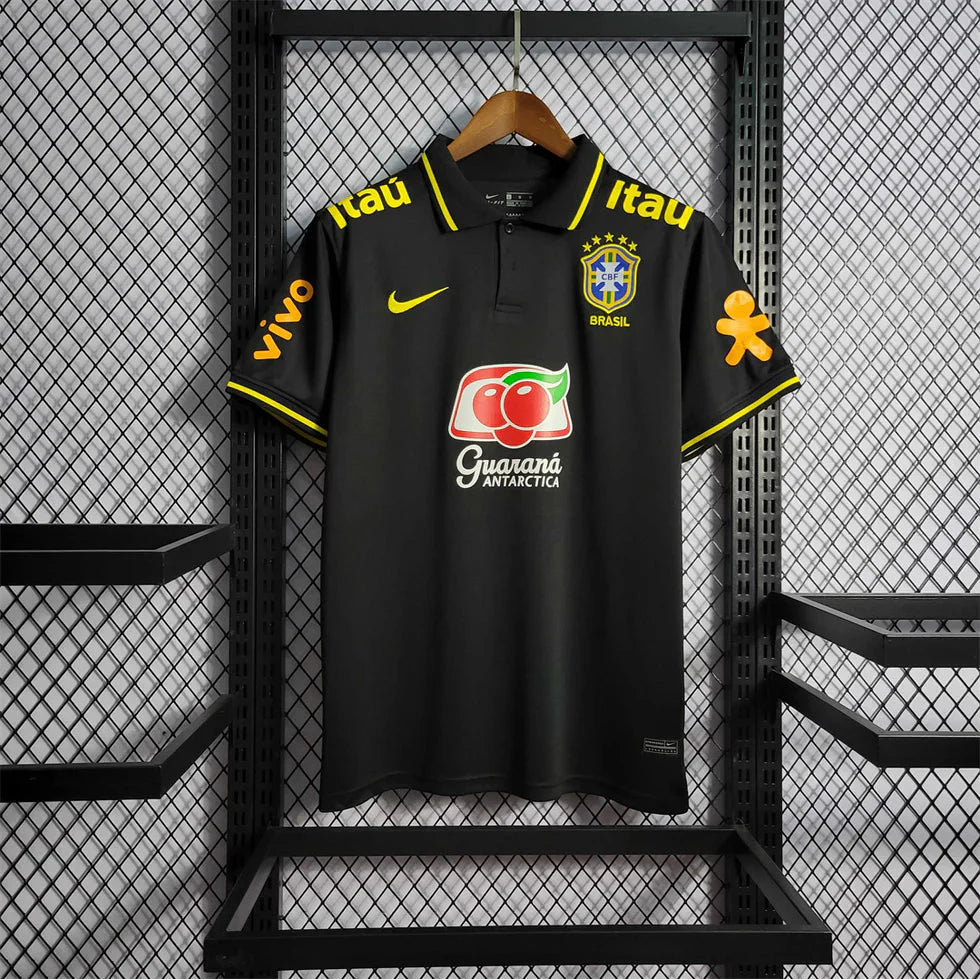 Brazil 2022 Black Training Shirt
