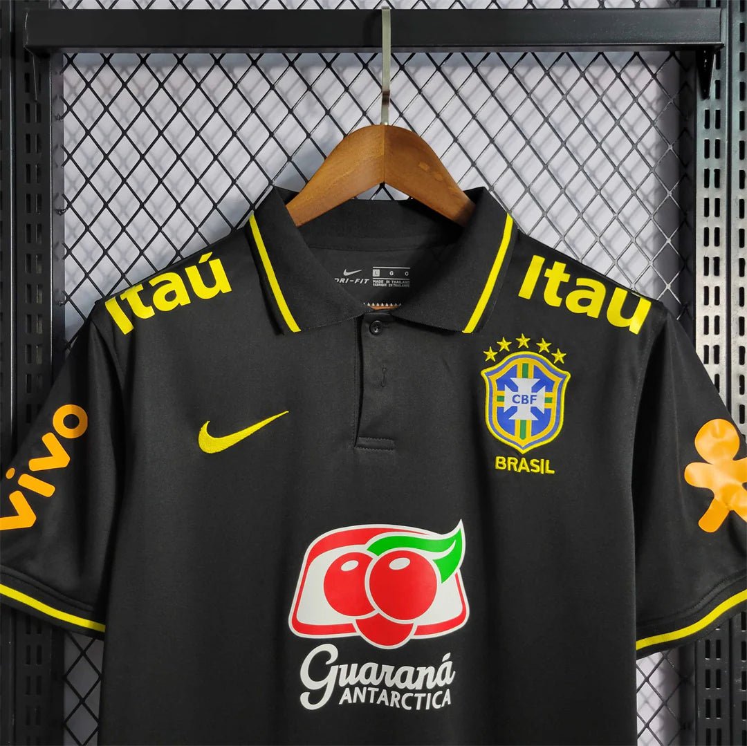Brazil 2022 Black Training Shirt