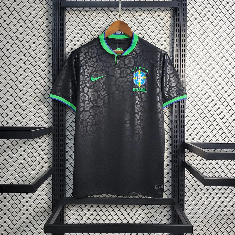 Brazil 2024 Black Leopard Special Shirt