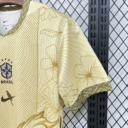 Brazil 2026 Arara Gold Special Shirt