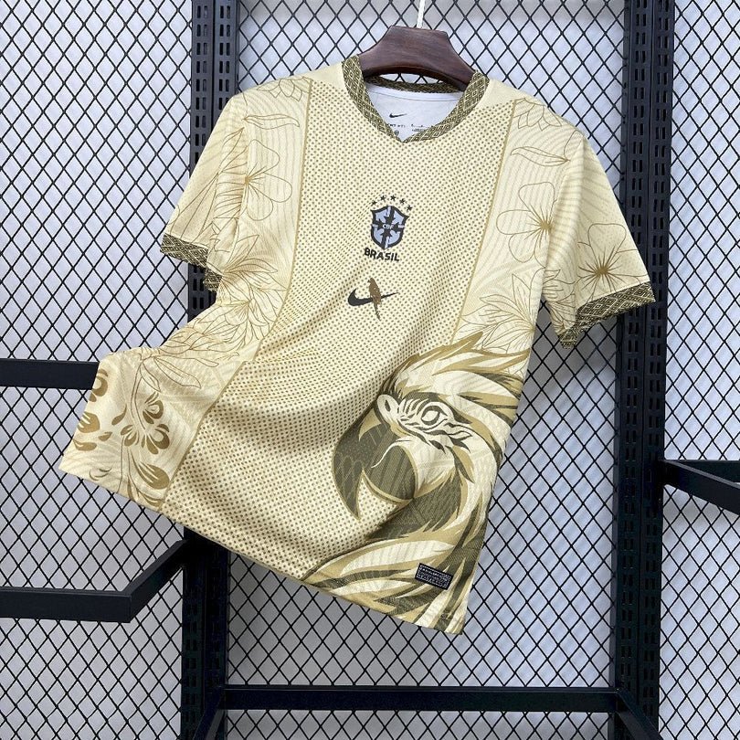 Brazil 2026 Arara Gold Special Shirt