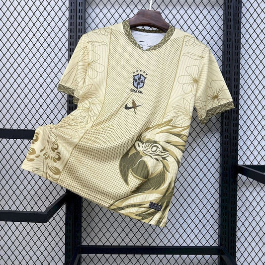 Brazil 2026 Arara Gold Special Shirt