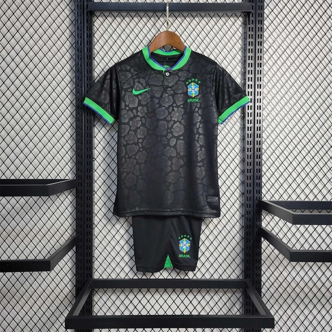 Brazil 2026 Black Leopard Jersey
