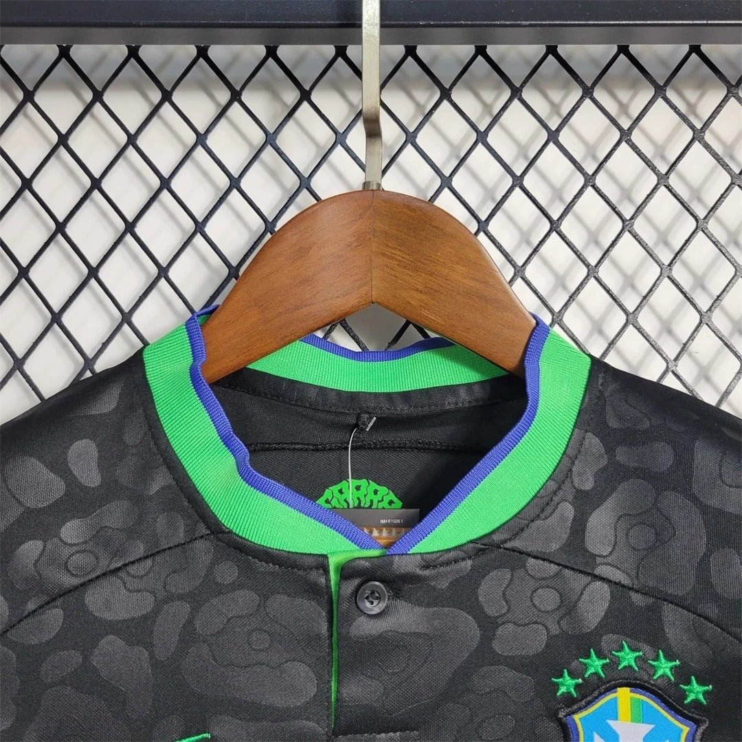 Brazil 2026 Black Leopard Jersey
