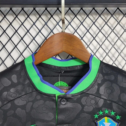 Brazil 2026 Black Leopard Jersey