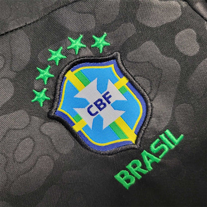 Brazil 2026 Black Leopard Jersey