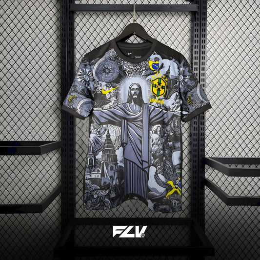 Brazil 24/25 Special Jesus Shirt
