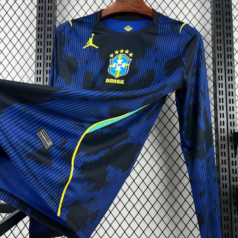 Brazil World Cup 2026 L/S Away Shirt