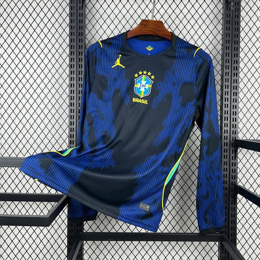 Brazil World Cup 2026 L/S Away Shirt