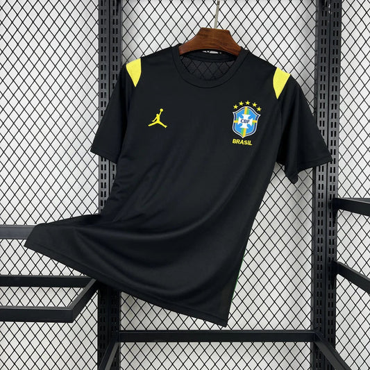 Brazil World Cup 2026 Pre-Match Black Shirt