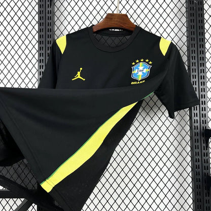 Brazil World Cup 2026 Pre-Match Black Shirt