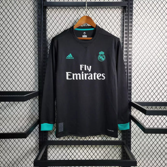 Real Madrid 2017 L/S Away Shirt