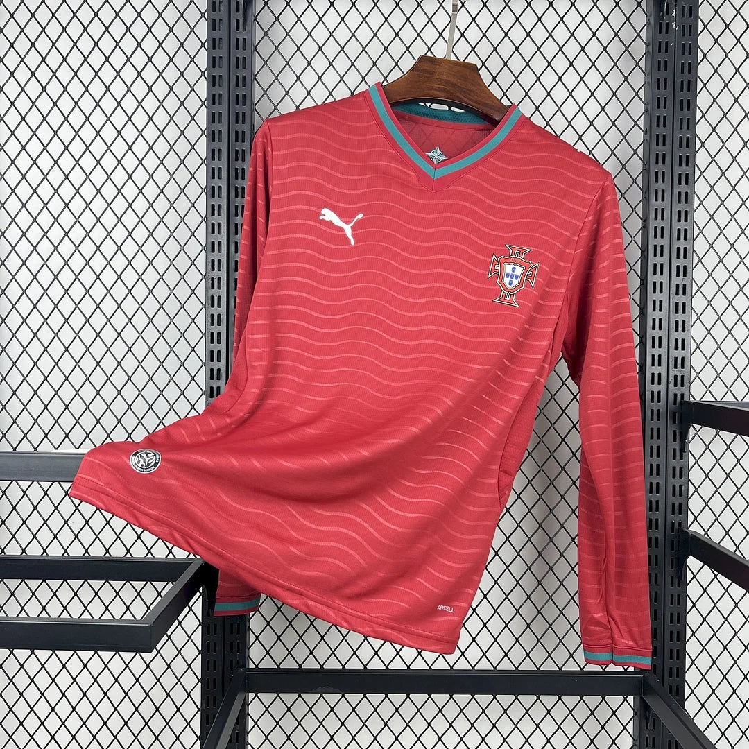 Portugal 2026 World Cup L/S Home Shirt